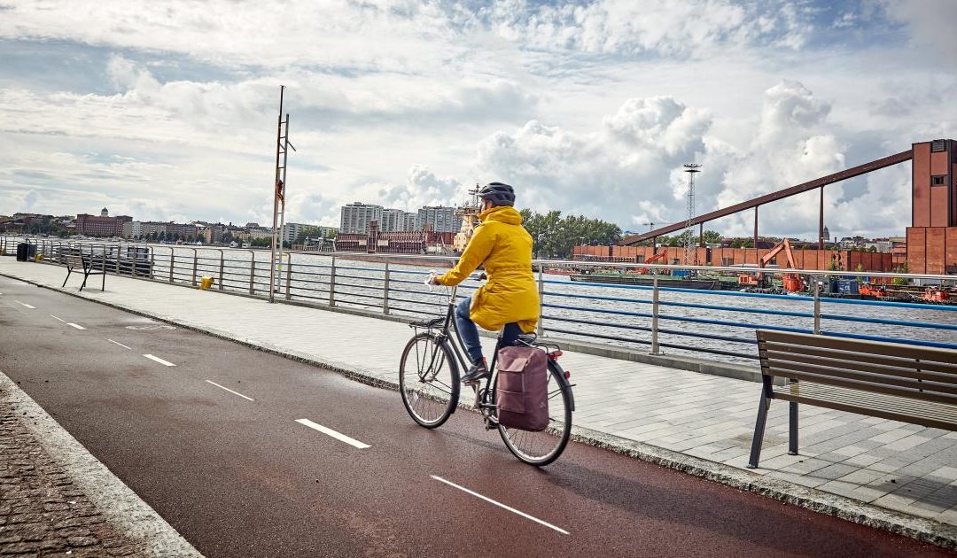 Increasing the proportion of cycling and walking as modes of transport